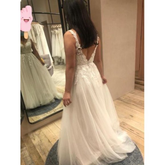 BHLDN Wtoo Vielle Wedding Gown Size 6 and 20W NEW - Picture 5 of 8